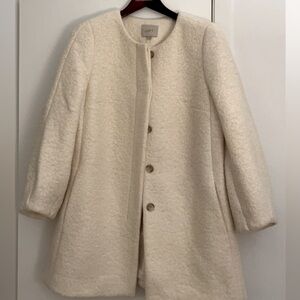 Loft (off-white) Winter Pea Coat